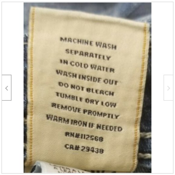 Miss Me Womens Jeans Sz 28 Low Rise B15 - Picture 9 of 9